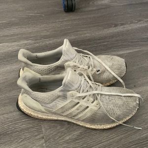 White Nike ultra boost